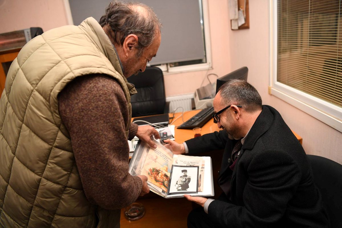 Başkan Üzülmez Fahrettin Paşa'nın Torununu Ziyaret Etti
