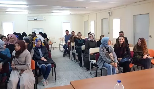 Çadırkentte Üniversite Sınavları ve Yerleştirme Usulleri Anlatıldı Çadırkentte Üniversite Sınavları ve Yerleştirme Usulleri Anlatıldı