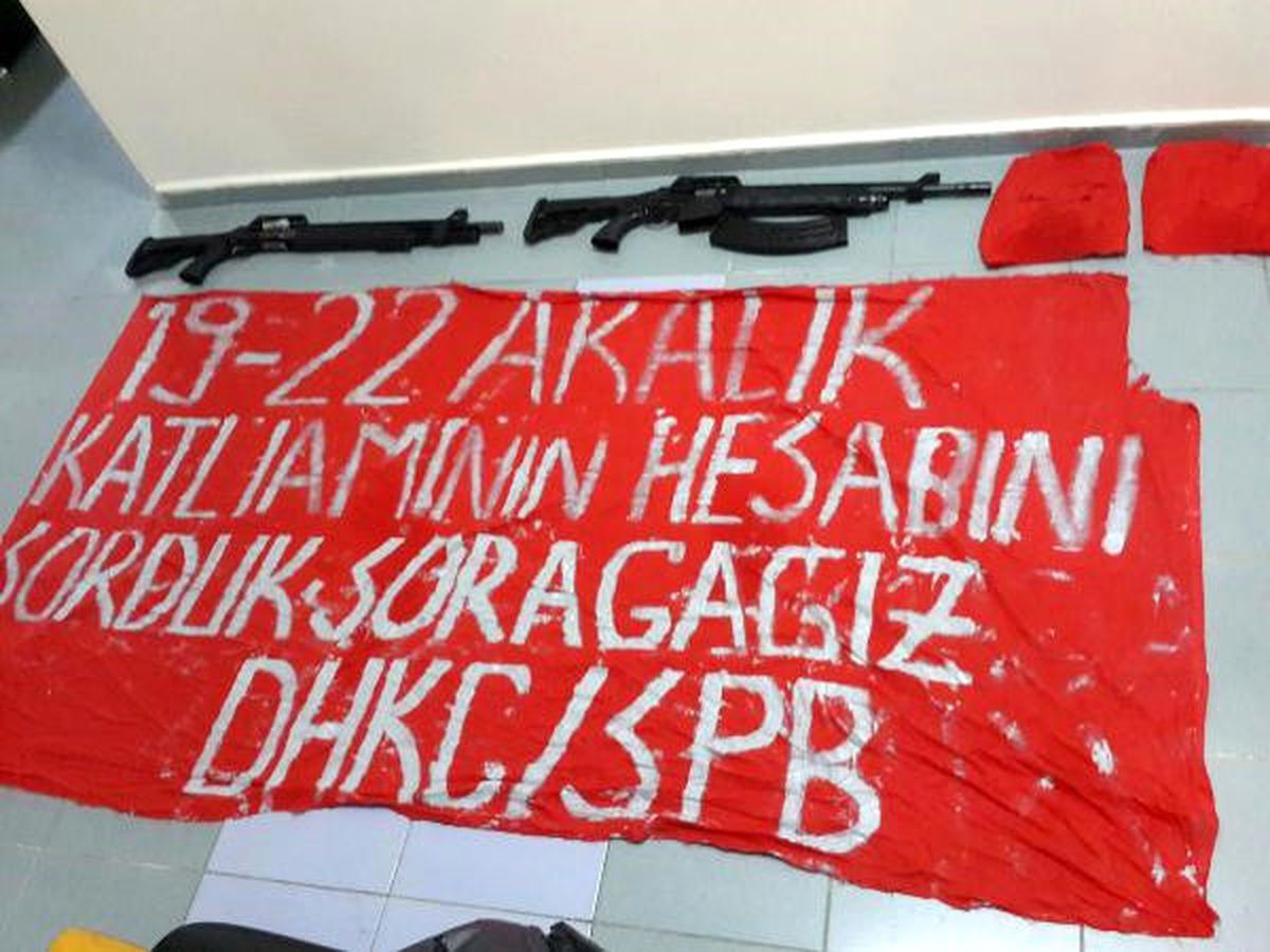 Mobese Direğine Pompalı Tüfekle Ateş Eden 2 Dhkpc'li Yakalandı