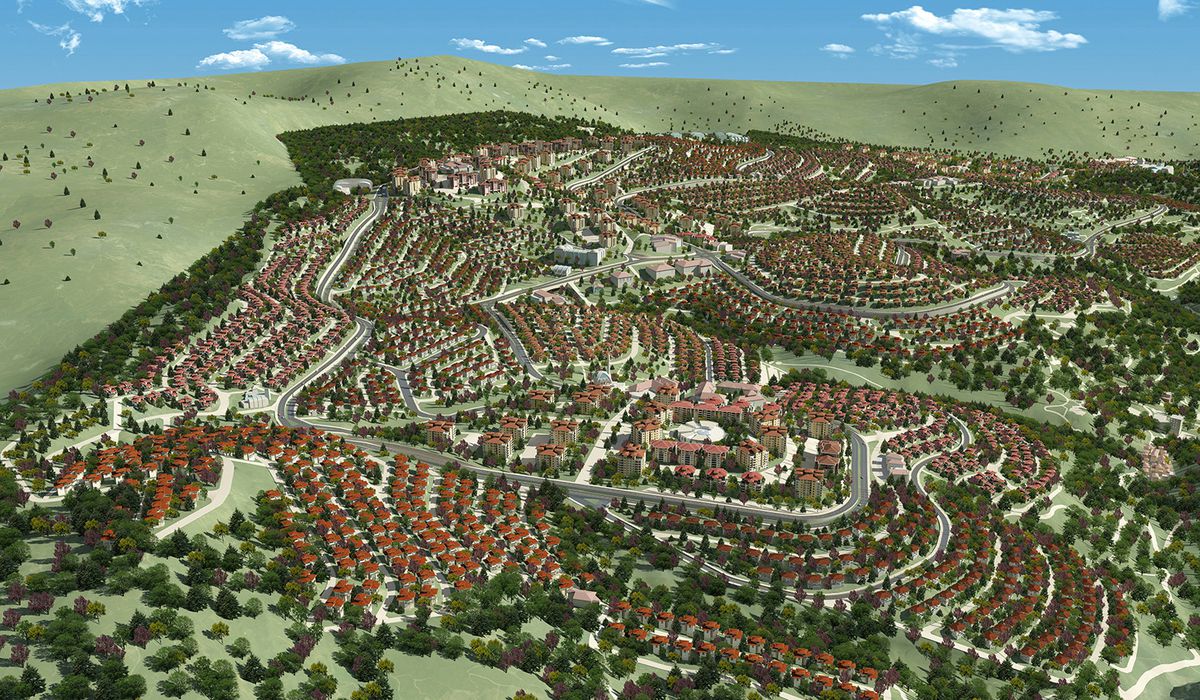 Yaylaşehir'de 3 Bin Villa Karşılığı Yükleniciye Kalacak Alanlar