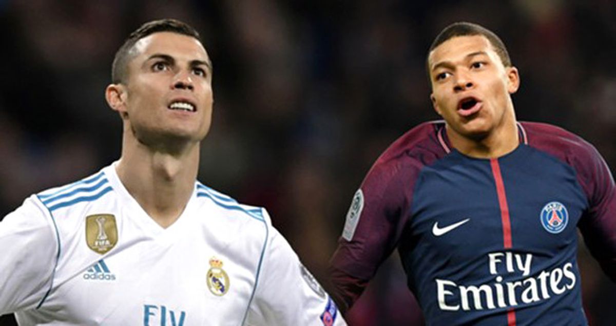 Genç Yıldız Kylian Mbappe, Cristiano Ronaldo'ya Meydan Okudu