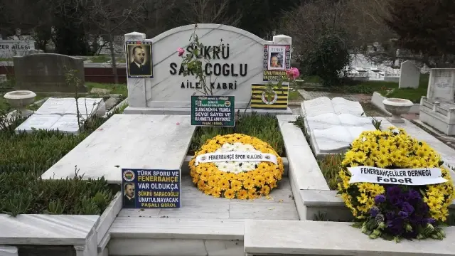 Şükrü Saracoğlu Kabri Başında Anıldı Şükrü Saracoğlu Kabri Başında Anıldı