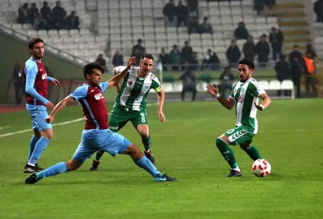 Ziraat Türkiye Kupası: Atiker Konyaspor: 1 - Trabzonspor: 0 (İlk Yarı) Ziraat Türkiye Kupası: Atiker Konyaspor: 1 - Trabzonspor: 0 (İlk Yarı)