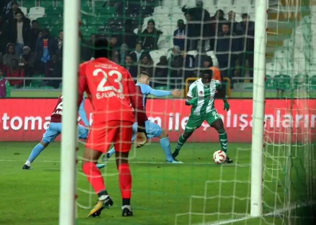 Ziraat Türkiye Kupası: Atiker Konyaspor: 1 - Trabzonspor: 0 (İlk Yarı) Ziraat Türkiye Kupası: Atiker Konyaspor: 1 - Trabzonspor: 0 (İlk Yarı)