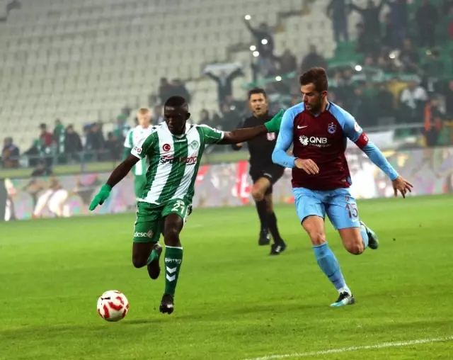 Ziraat Türkiye Kupası: Atiker Konyaspor: 1 - Trabzonspor: 0 (İlk Yarı) Ziraat Türkiye Kupası: Atiker Konyaspor: 1 - Trabzonspor: 0 (İlk Yarı)