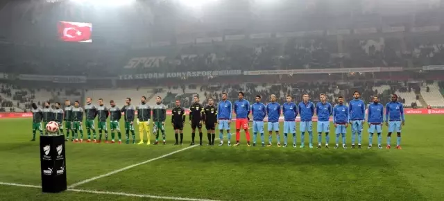 Ziraat Türkiye Kupası: Atiker Konyaspor: 1 - Trabzonspor: 0 (İlk Yarı) Ziraat Türkiye Kupası: Atiker Konyaspor: 1 - Trabzonspor: 0 (İlk Yarı)