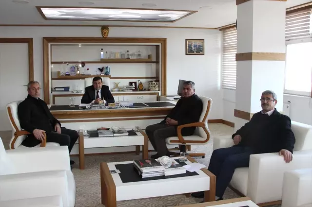 Havza Muhtarları Derneğinden Başkan İkiz'e Ziyaret