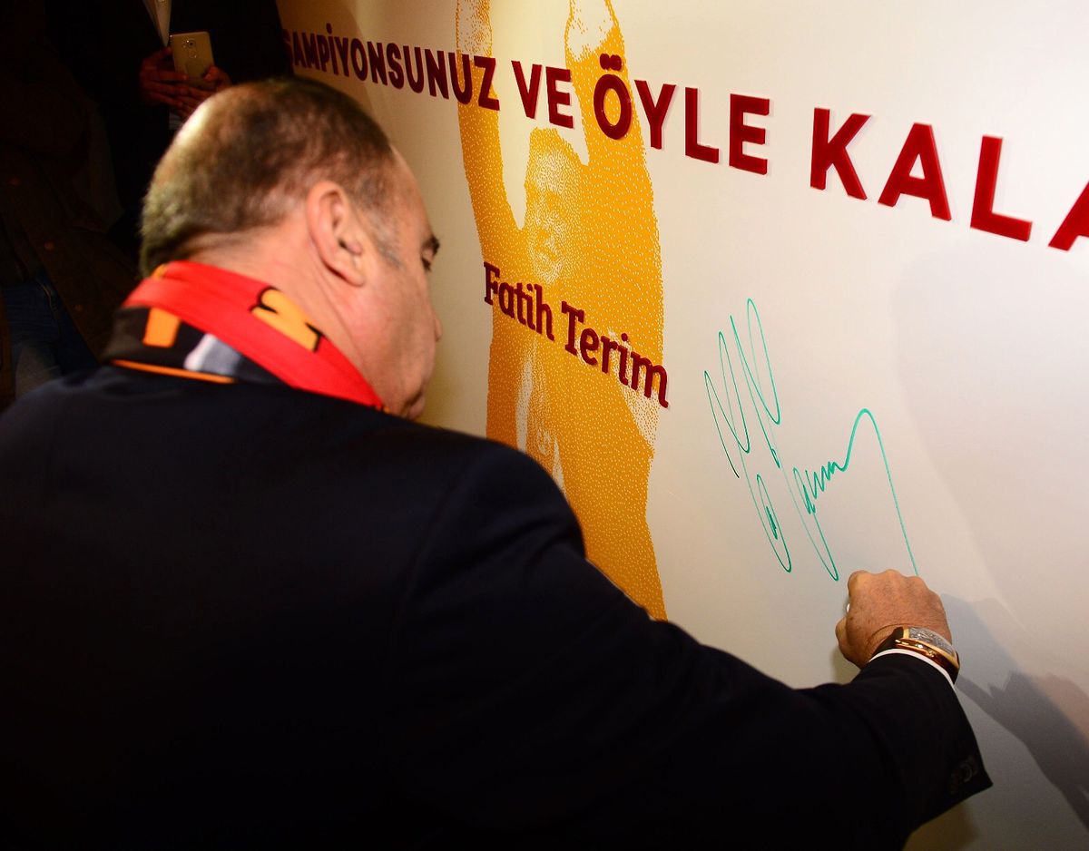 Fatih Terim GS Workinton'da…