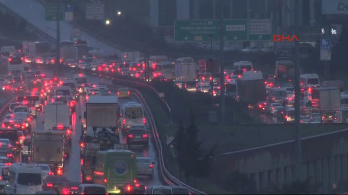 İstanbul'da Trafik Yoğunluğu