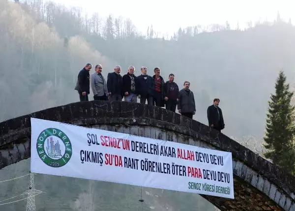Senoz Vadisi'nde Muhtarlardan Hes Tepkisi