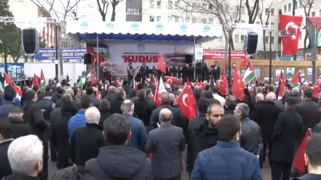 Sultangazi, Kudüs'e Destek İçin Toplandı Sultangazi, Kudüs'e Destek İçin Toplandı