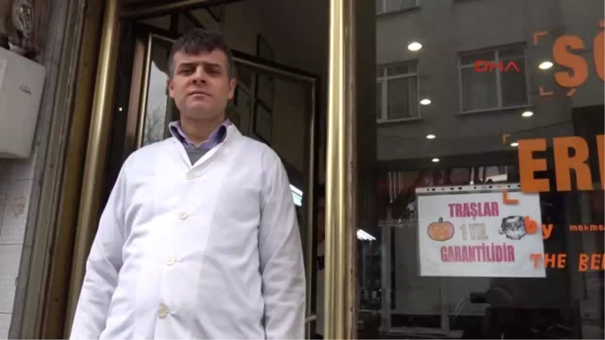 Tekirdağ Kuaförden Yılbaşı Esprili 'Garantili Traş'