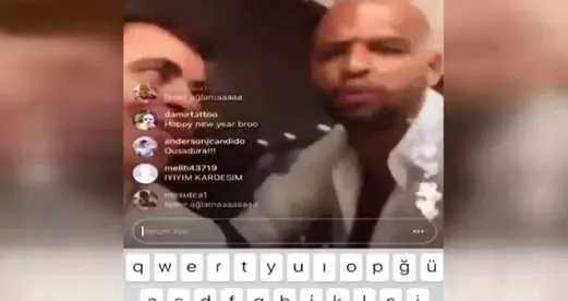 Felipe Melo Canli Yayinda Fenerbahce Ye Kufur Etti Spor