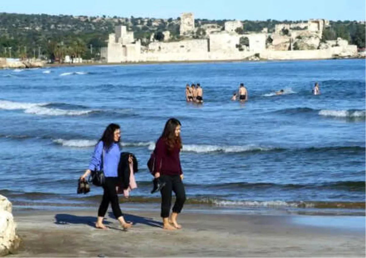 Mersin'de Ocakta Deniz Keyfi