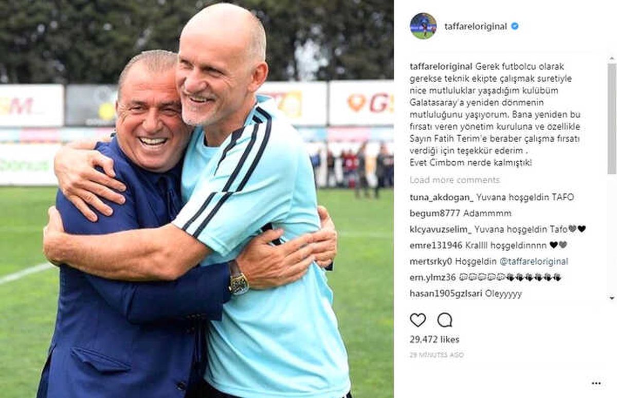 Taffarel de Açıkladı: 'Evet Cimbom Nerede Kalmıştık'