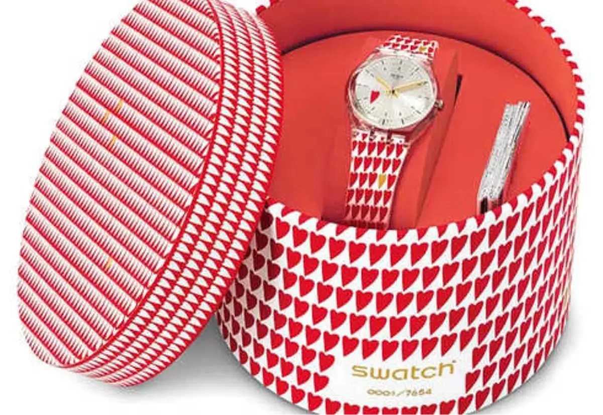 Swatch'tan Sevgililer Günü Özel Saati