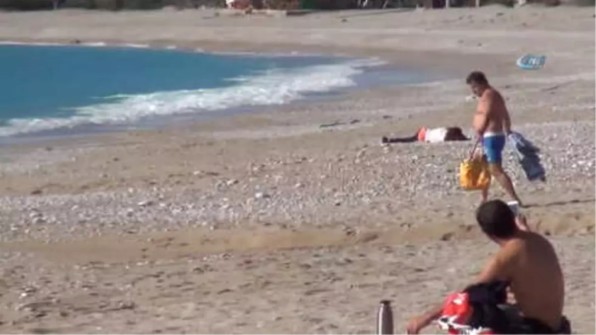 Fethiye'de Ocak Ayında Deniz Keyfi