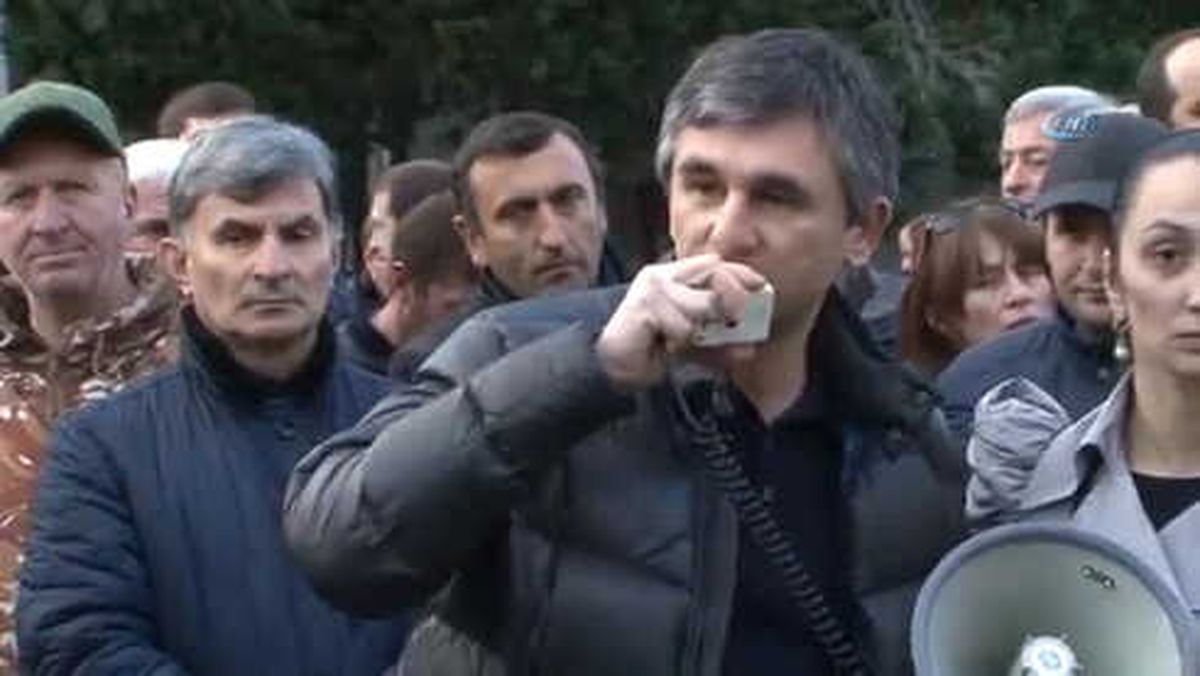 Gürcistan ile Takas Anlaşması Abhazya'da Muhalefet Protestolarına Neden Oldu