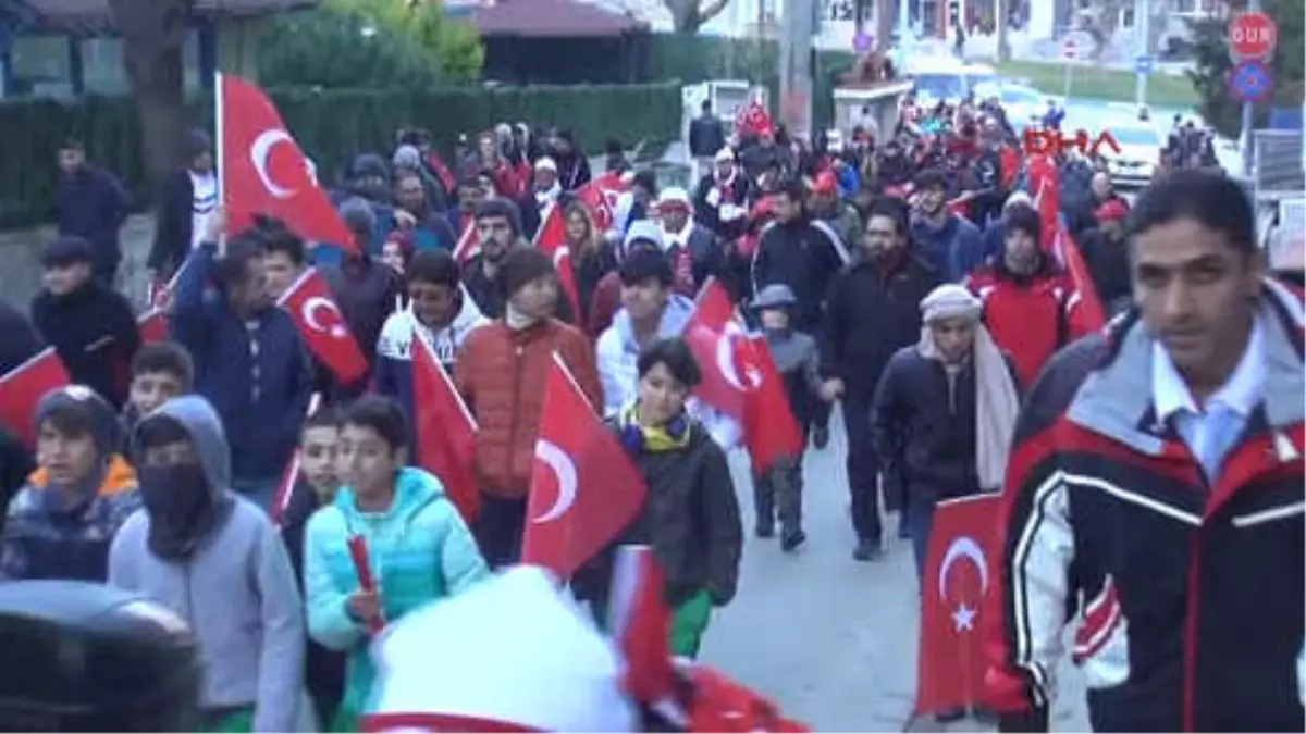 Bursa Sarıkamış Şehitleri Bursa'da Düzenlenen Yürüyüşle Anıldı