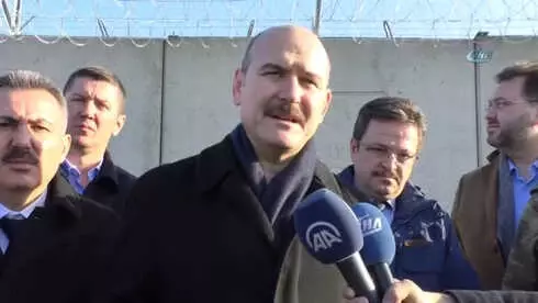 İçişleri Bakanı Soylu Türkiye-İran Sınırında