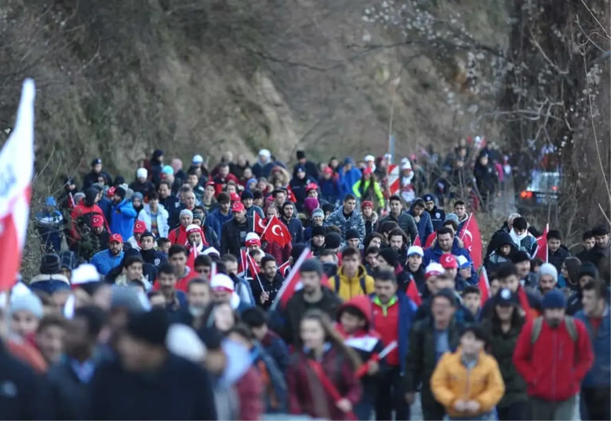 Sarıkamış Şehitleri Bursa'da Yürüyüşle Anıldı