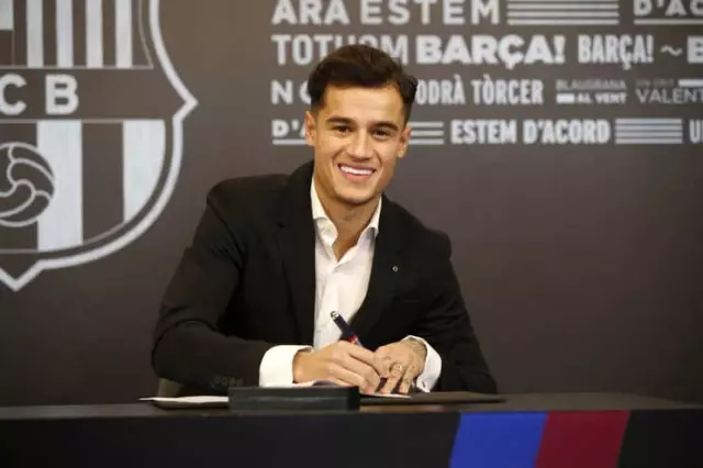 Coutinho İmzayı Attı Coutinho İmzayı Attı