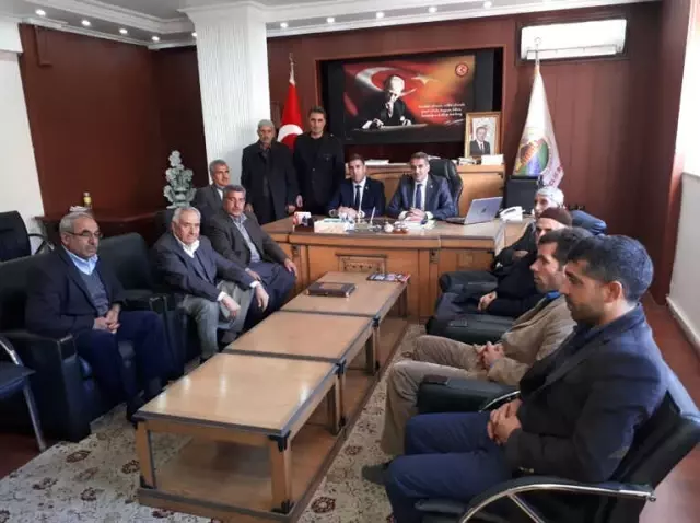 Köy Muhtarları İl Genel Meclis Başkanıyla Görüştü Köy Muhtarları İl Genel Meclis Başkanıyla Görüştü
