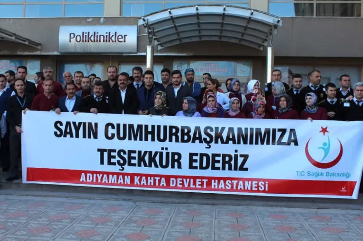Taşeron İşçilerden Cumhurbaşkanı Erdoğan'a Teşekkür