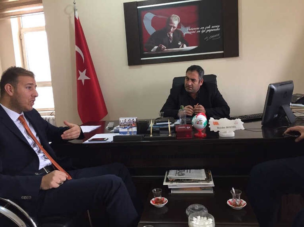 Başkan Parıldar'dan Müdür Bozyel'e Ziyaret