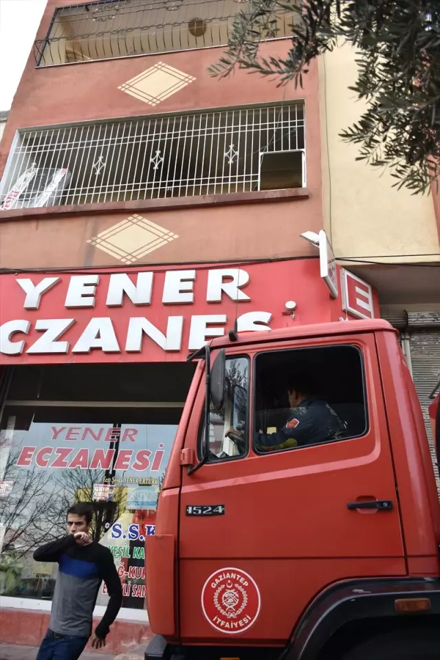 Gaziantep�te Ev Yangını haberi fotografı, fotografları