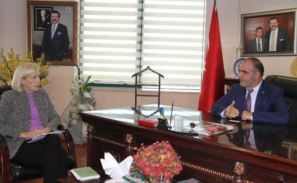 ABD Adana Konsolosu Dtb'yi Ziyaret Etti