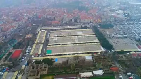 Rami Gıda Toptancıları Hali'nin Taşınacağı Alan Havadan Görüntülendi Rami Gıda Toptancıları Hali'nin Taşınacağı Alan Havadan Görüntülendi