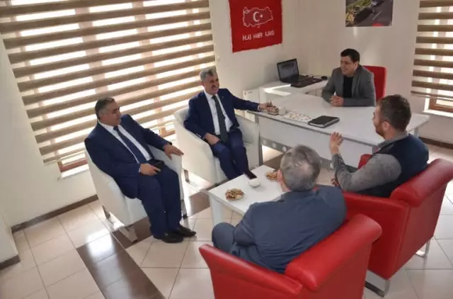 Yeşilyurt Belediye Başkanı Polat'tan İha'ya Ziyaret
