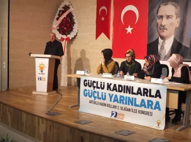 AK Parti Artuklu İlçe Kadın Kolları Kongresi Yapıldı