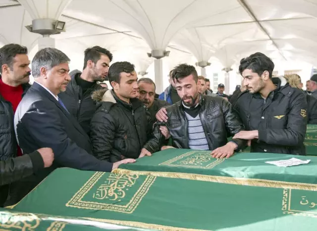 Kaza Ölen Türkmenler Ankara'da Son Yolculuğuna Uğurlandı