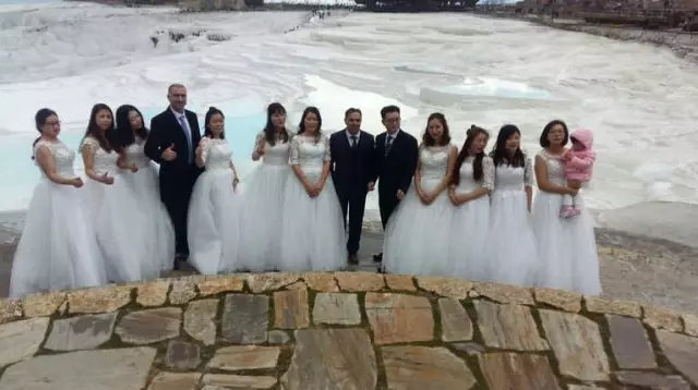Pamukkale, Çinli Gelinlerle Dünyaya Tanıtılacak