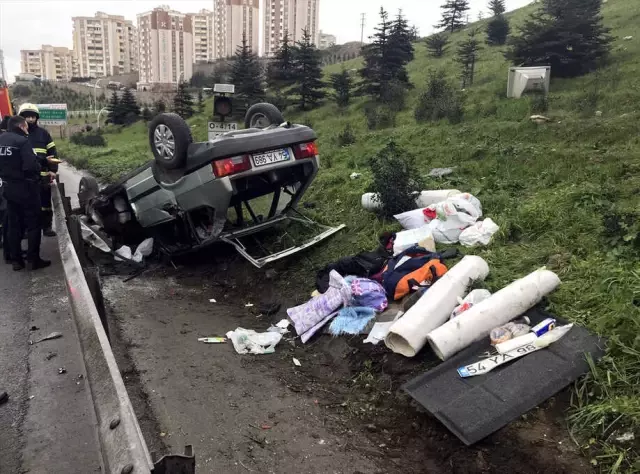 Anadolu Otoyolu'nda Trafik Kazası: 2 Yaralı