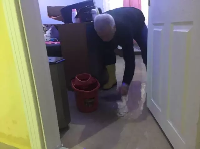 Başkent'te Bir Evi Su Bastı