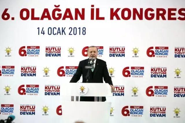 Cumhurbaşkanı Recep Tayyip Erdoğan Yozgat'ta