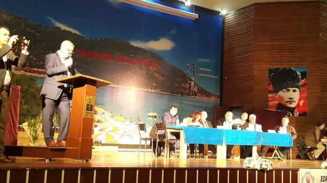 Edremit İnşaatçılar Odası'nda Rasim İz Güven Tazeledi