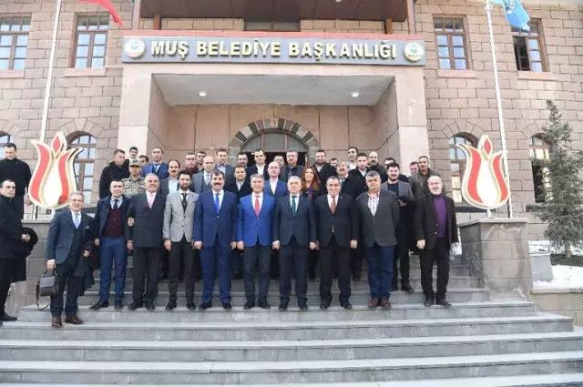 Kaymakam Dölek ve İmsiad Heyetinden Başkan Asya'ya Ziyaret