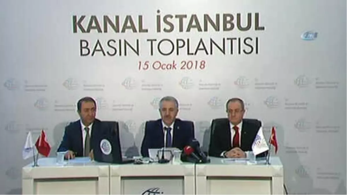 Bakan Arslan, 'Küçükçekmece-Sazlıdere-Durusu Koridoru Kanal İstanbul Projesinin Karadeniz'den...