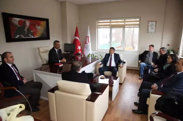 Başkan Akın'dan Kurum Ziyareti Başkan Akın'dan Kurum Ziyareti
