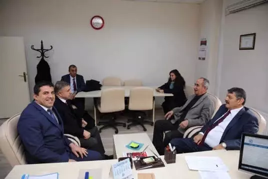 Başkan Akın'dan Kurum Ziyareti Başkan Akın'dan Kurum Ziyareti