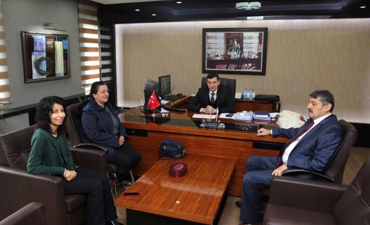 Başkan Akın ve Muhtar Duran'dan DSİ Müdürüne Ziyaret