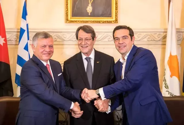 Güney Kıbrıs'ta Üçlü Zirve