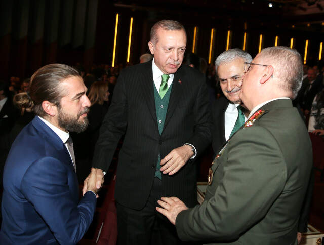 Erdoğan, Kut'ül Amare dizisinin galasına katıldı