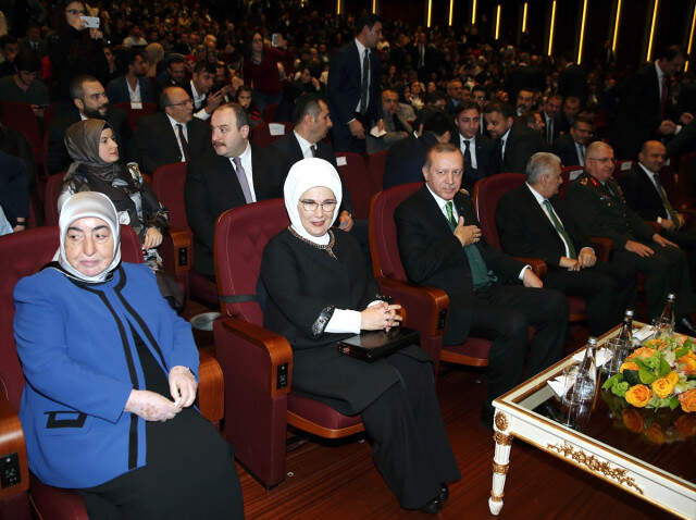 Erdoğan, Kut'ül Amare dizisinin galasına katıldı
