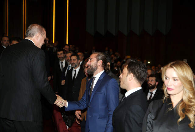 Erdoğan, Kut'ül Amare dizisinin galasına katıldı