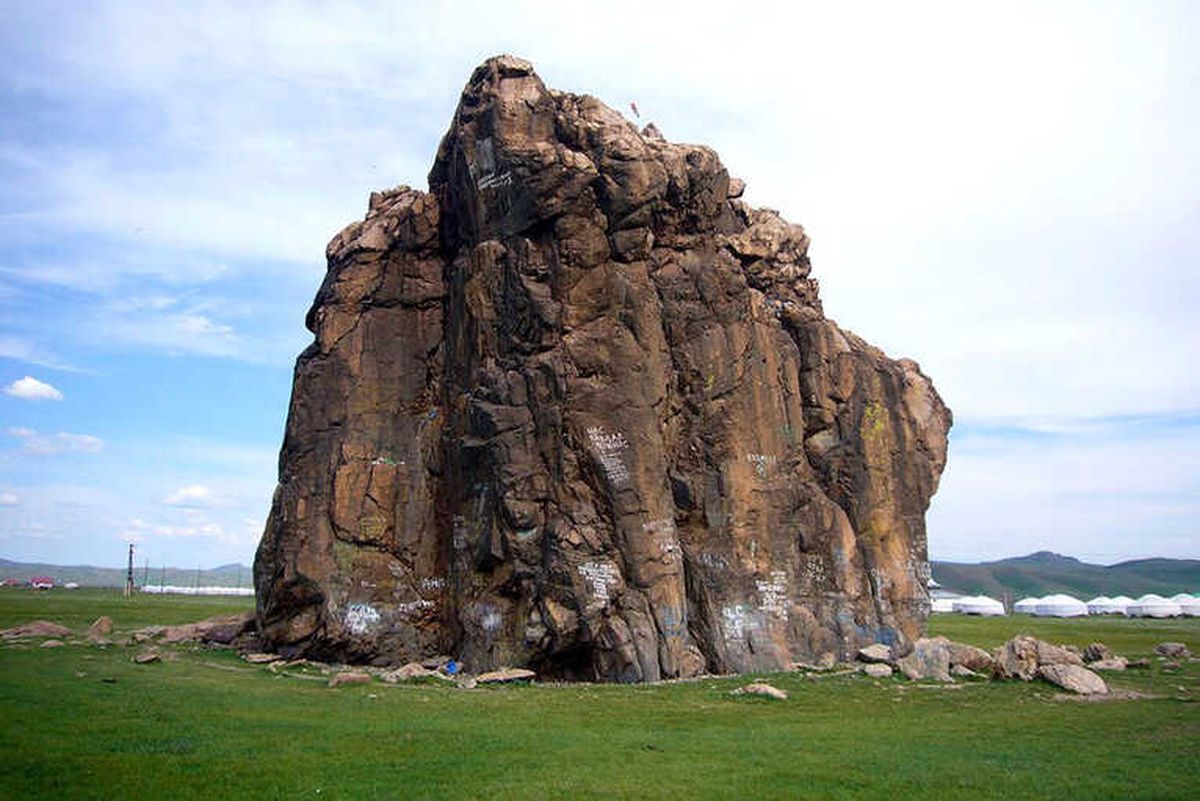Moğolistan'daki Gizemli Taş: Taikhar Rock